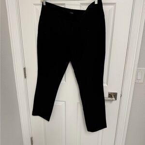 Dalia Black Ankle Pants